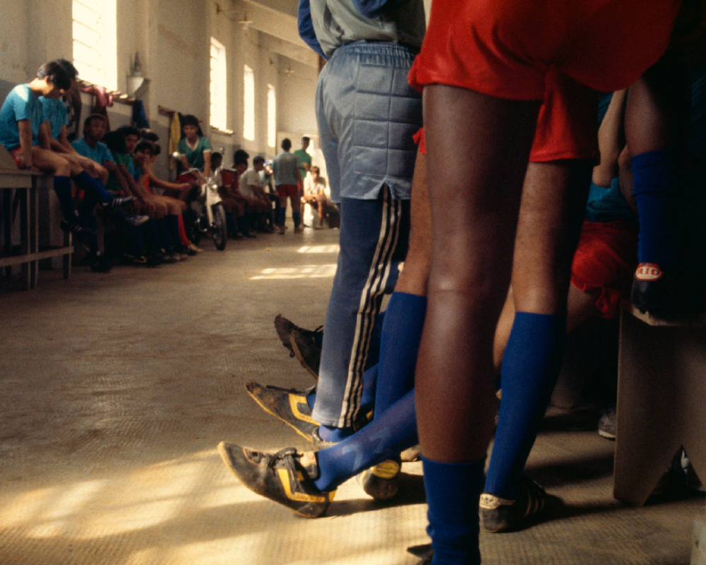 Preleção, São Paulo, Brasil, 1990 Preleção, São Paulo, Brasil, 1990